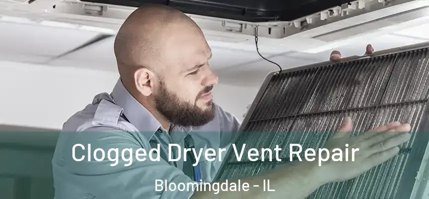  Clogged Dryer Vent Repair Bloomingdale - IL